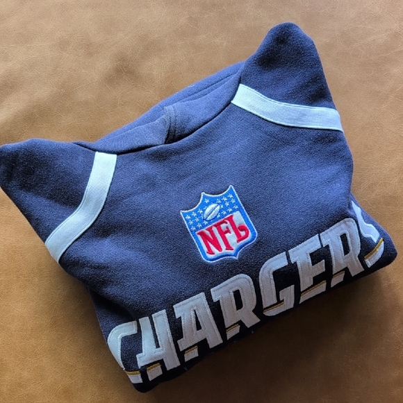 NFL / Reebok Chargers Hoodie - Large - EUC - Picture 16 of 16